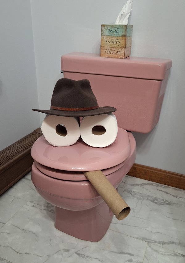 Toilet Is Smoking