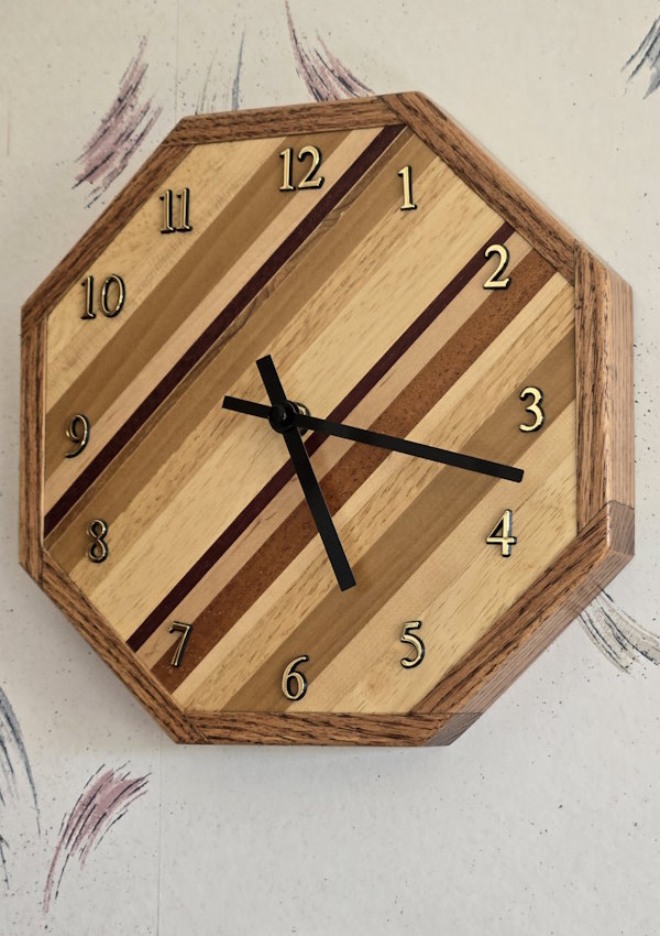 Clock From Scraps